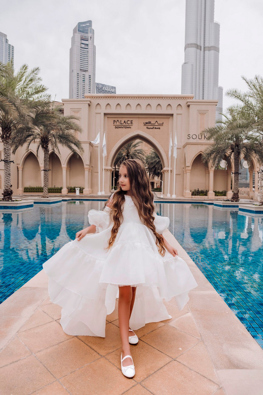 Dress With Train for Girls