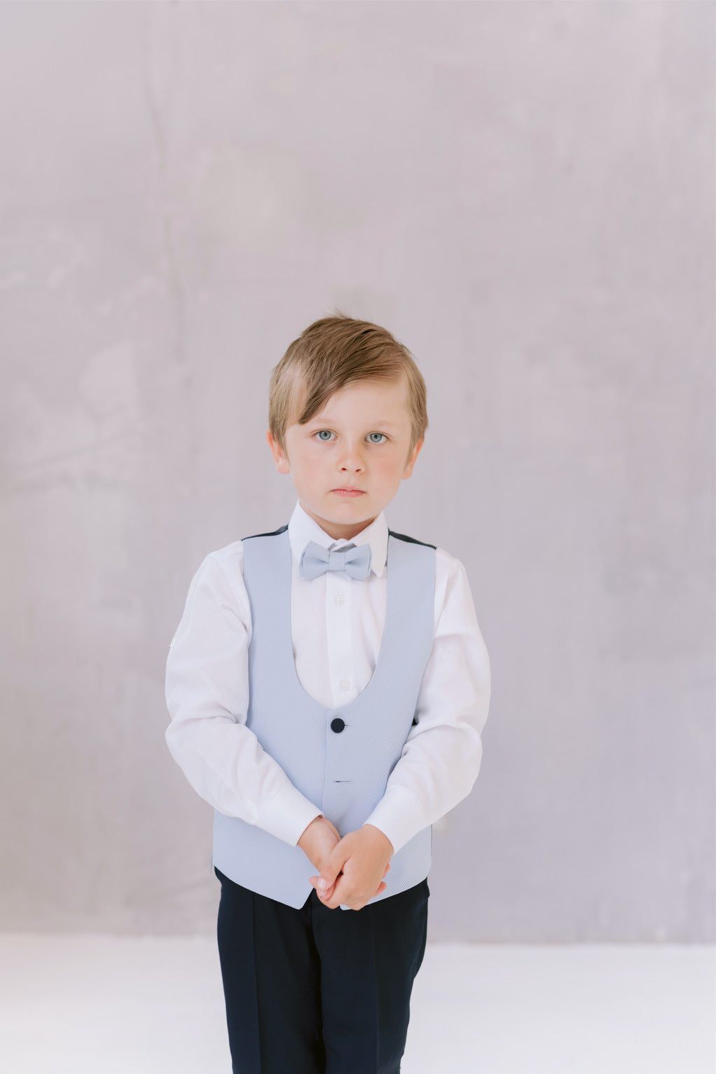 Boys Blue 5 Piece Suit