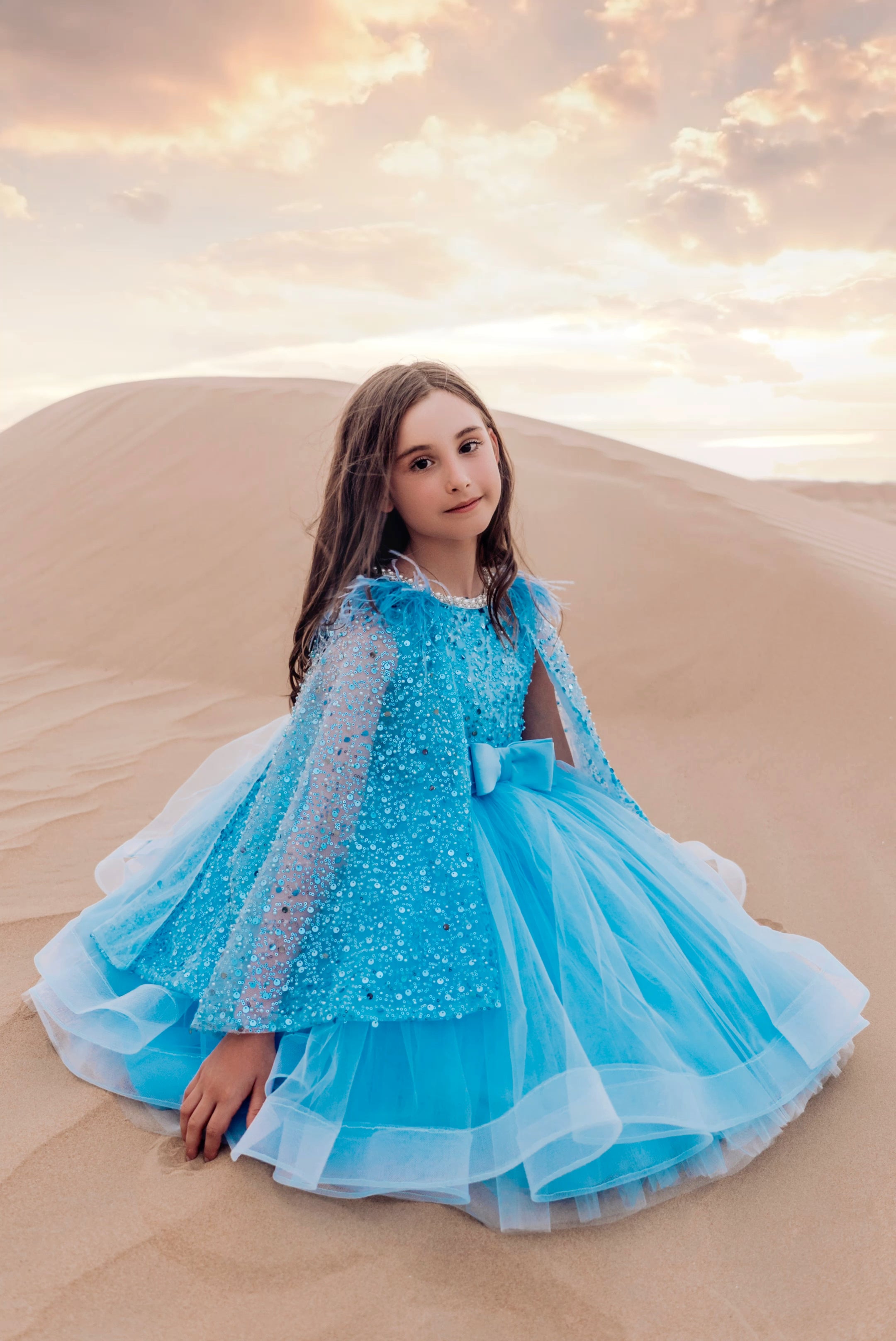 Elegant Blue Dress