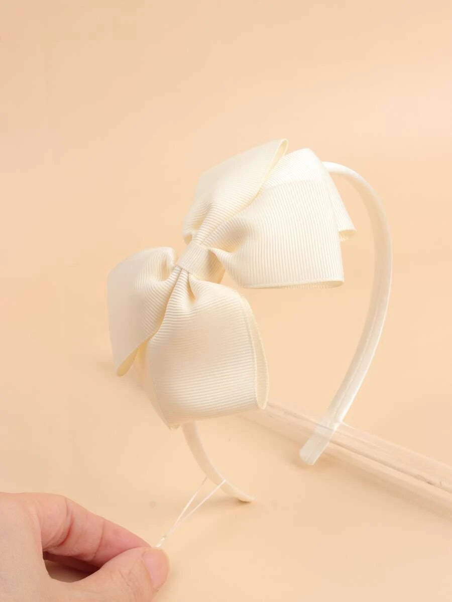 Girl Bow Decor Headband