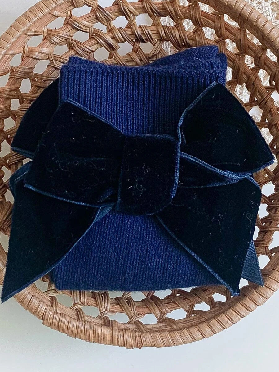 Knee High Navy Socks