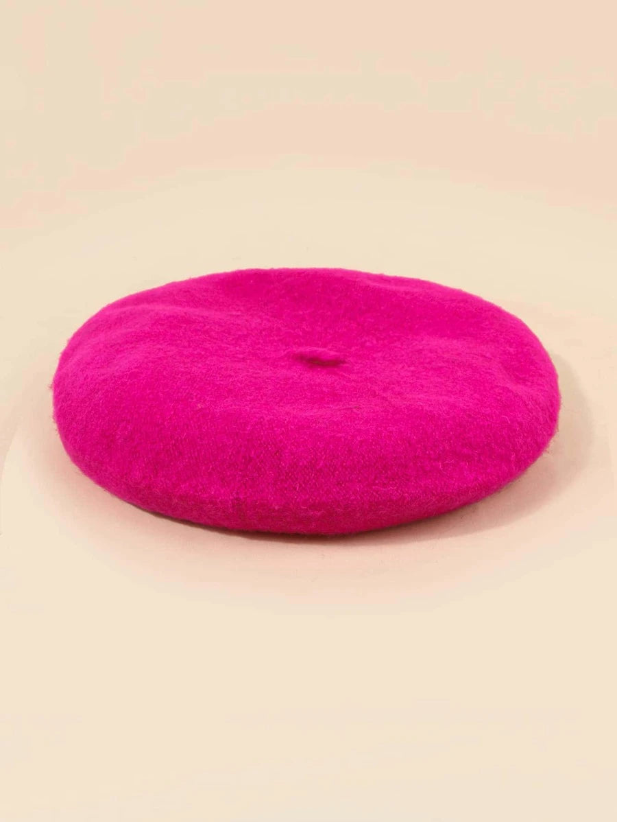 Fuchsia Beret