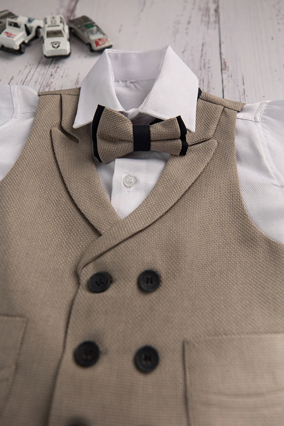 Waistcoat, Shirt and Bow Tie