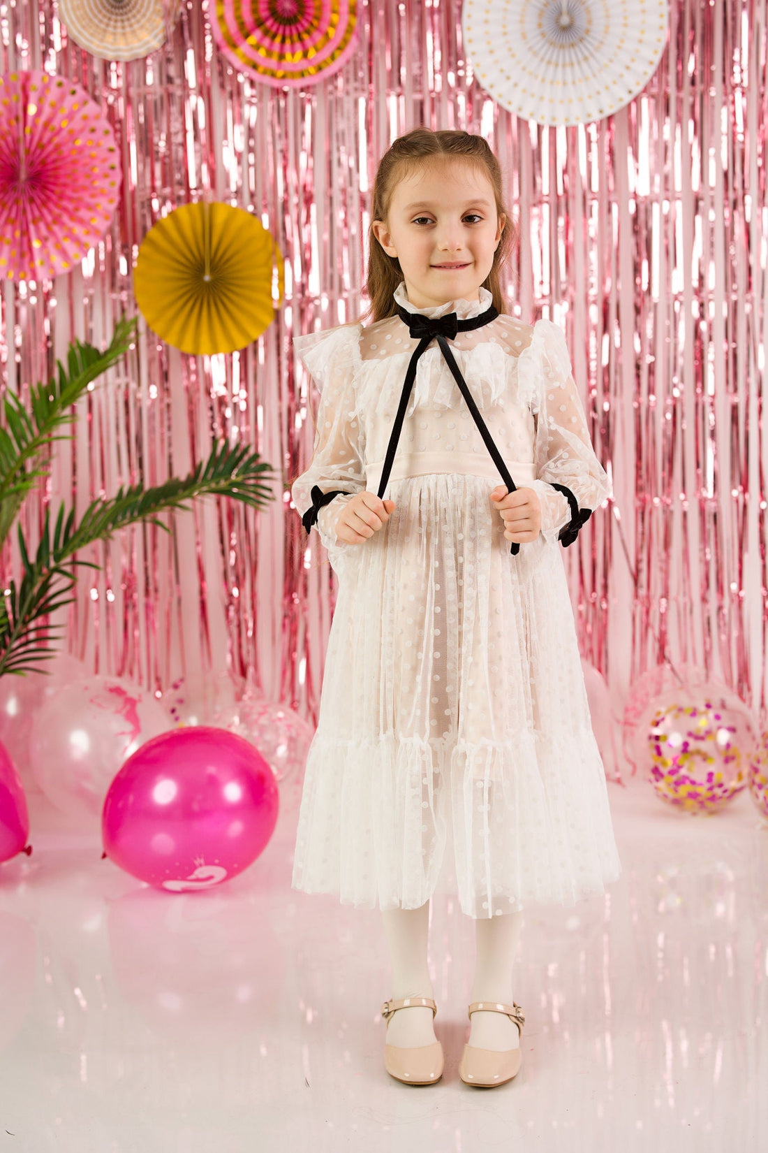 Polka Dot Tulle Dress