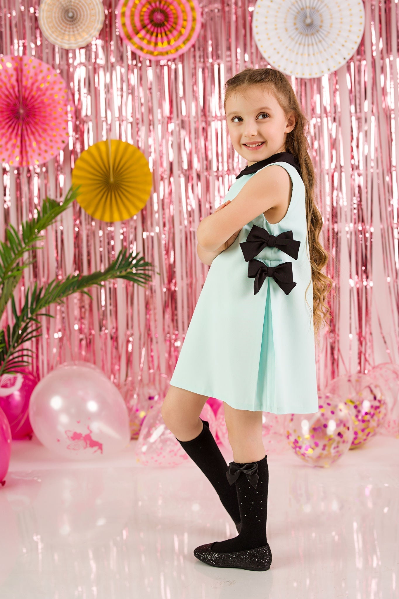 Dress in Mint Green