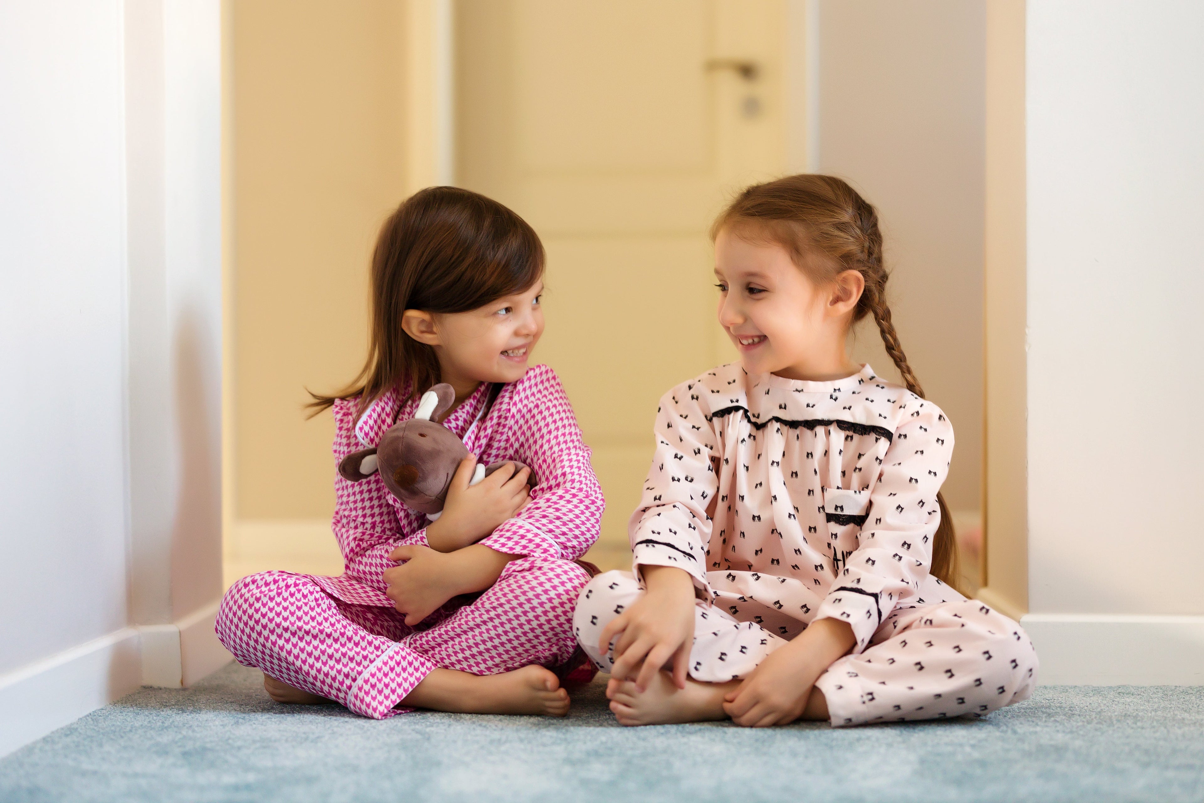 Cat Print Pajamas