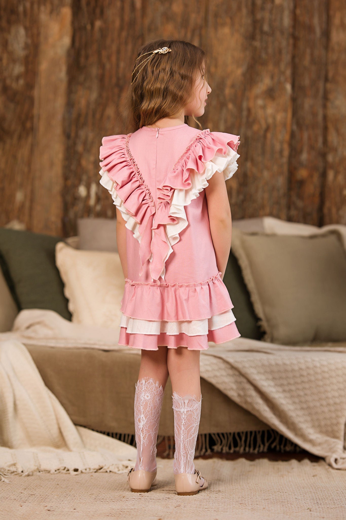 Charming Ruffle Dress for Girls