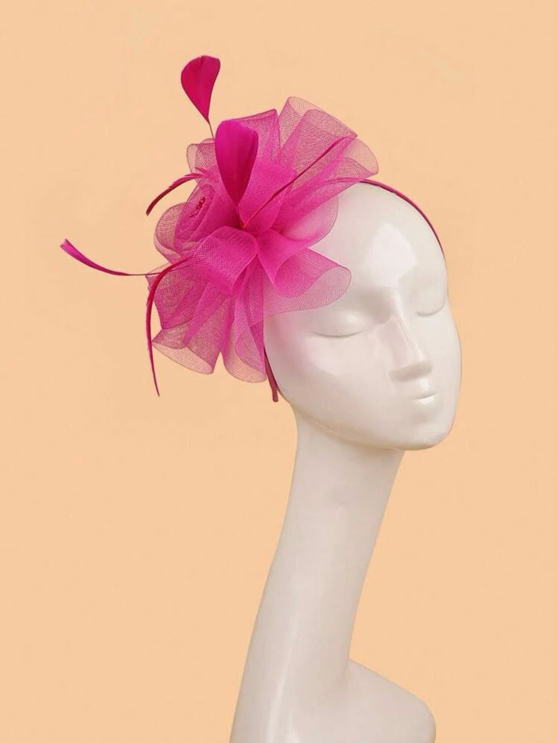 Feather & Flower Decor Headband