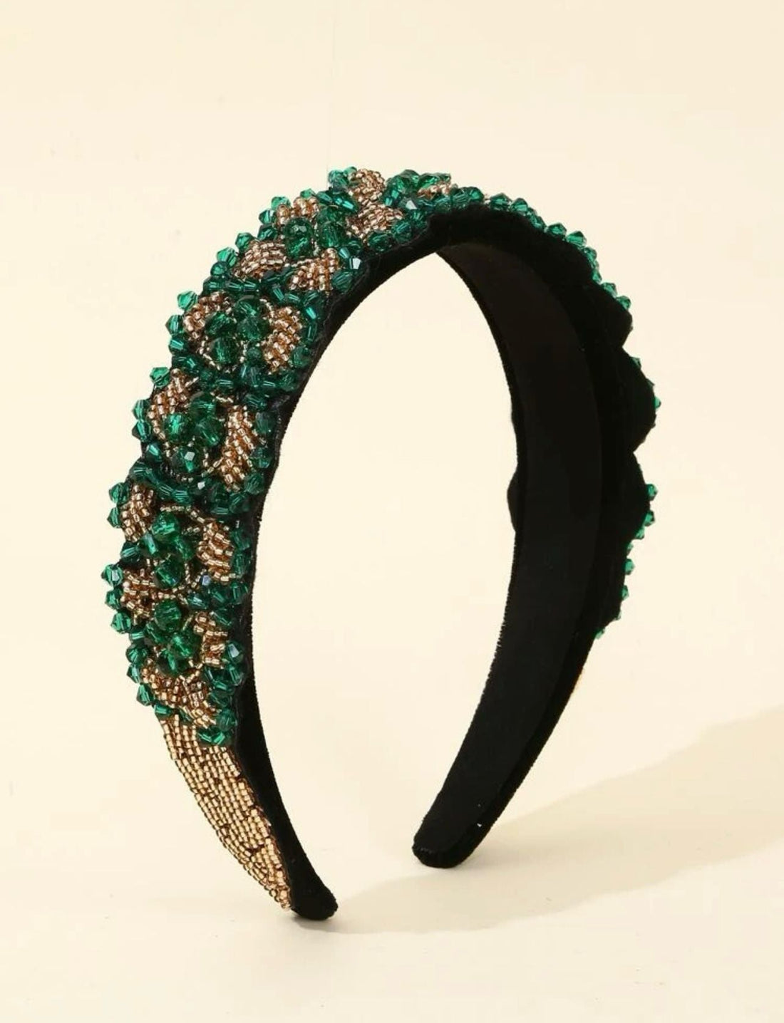 Crystal Bead Decor Headband