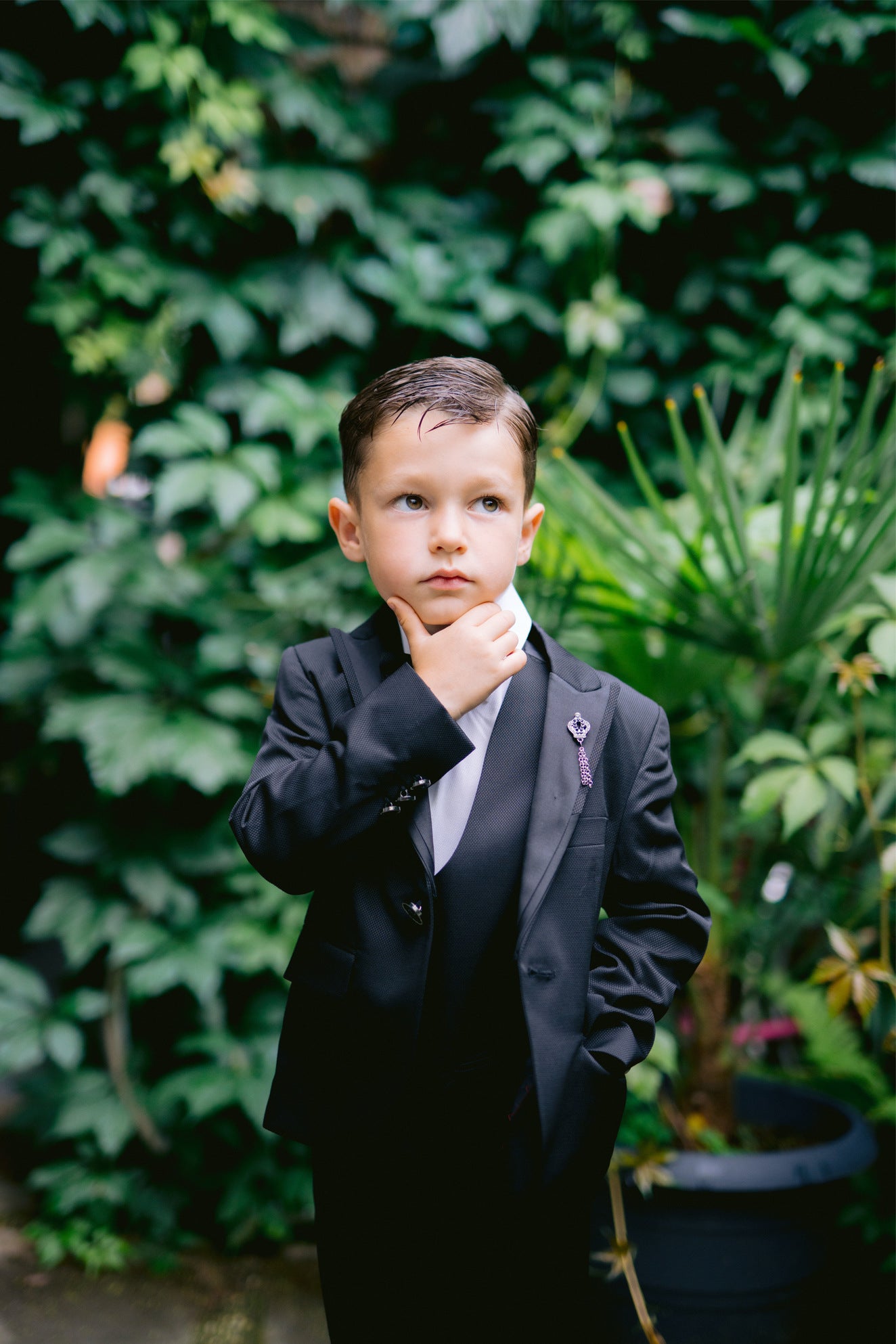 Discover more than 140 boys black suit