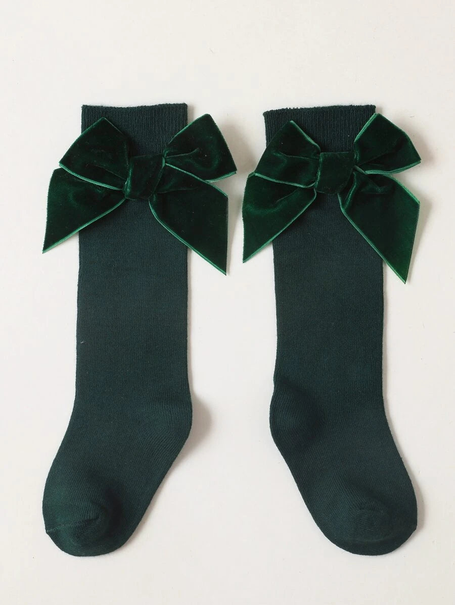 Girls Socks with Bow