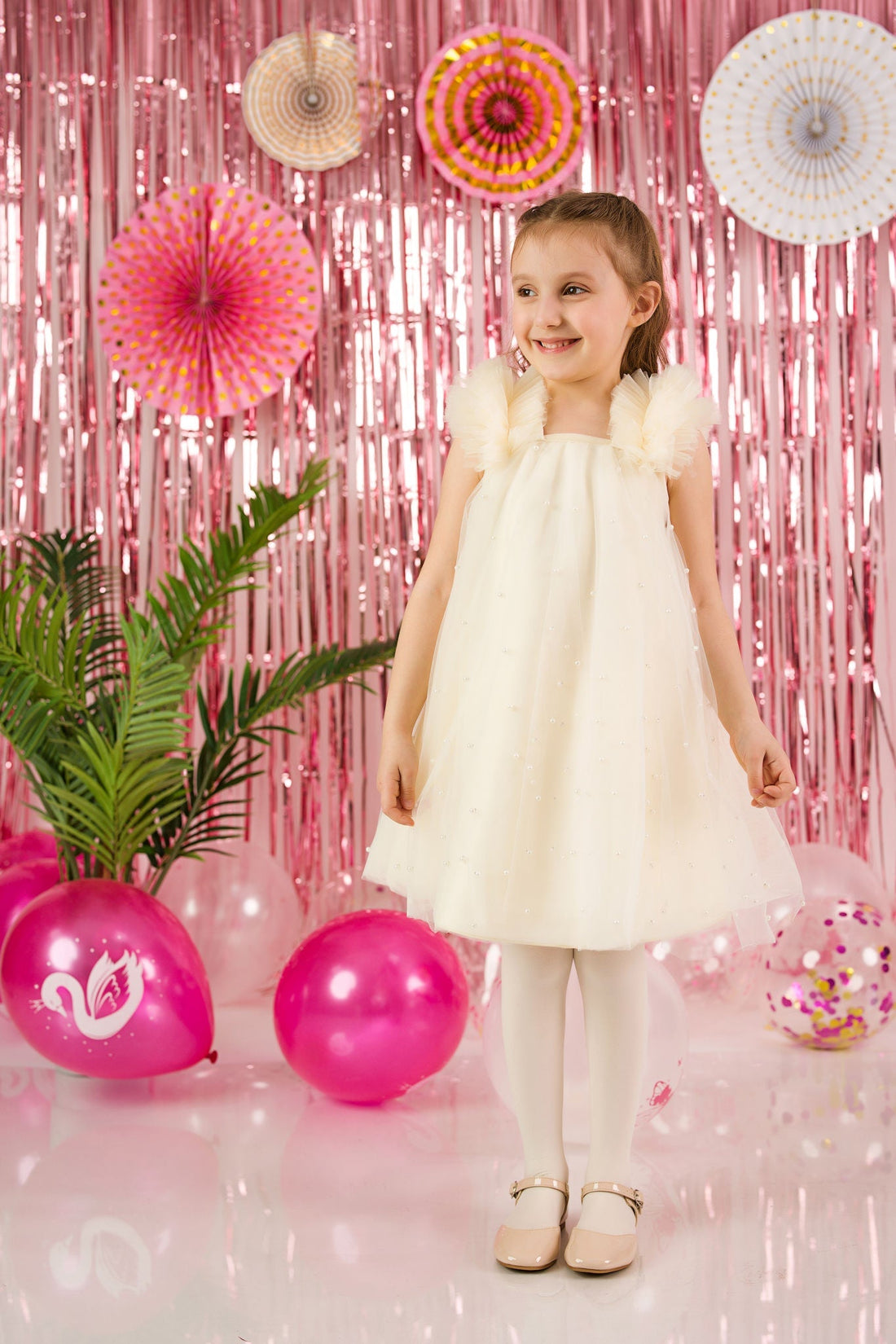 Ivory Tulle Dress