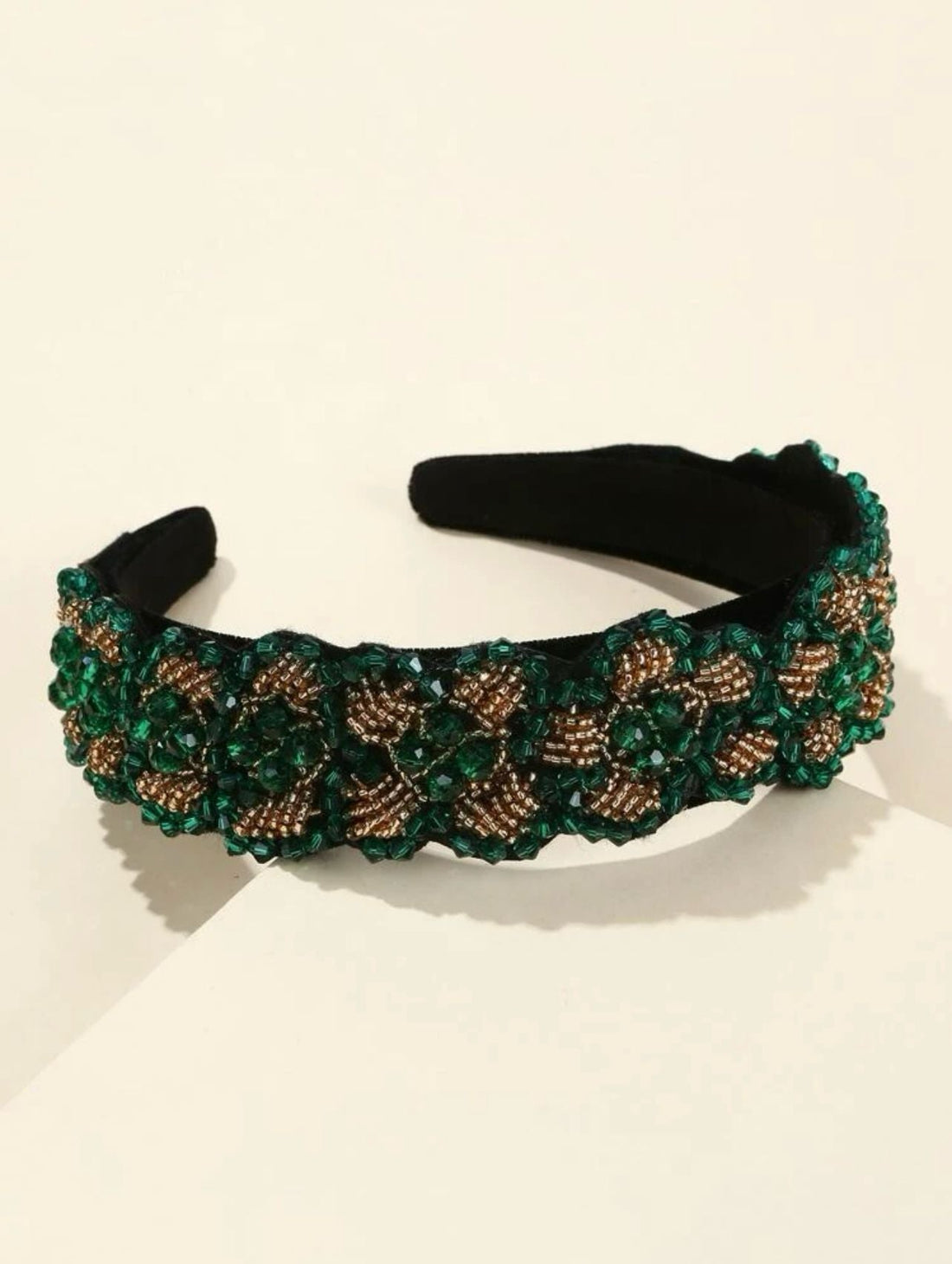 Crystal Bead Decor Headband