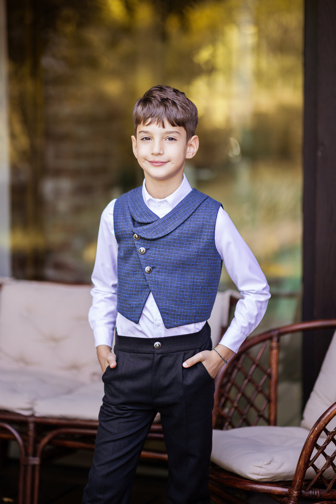 Cotton & Wool Waistcoat